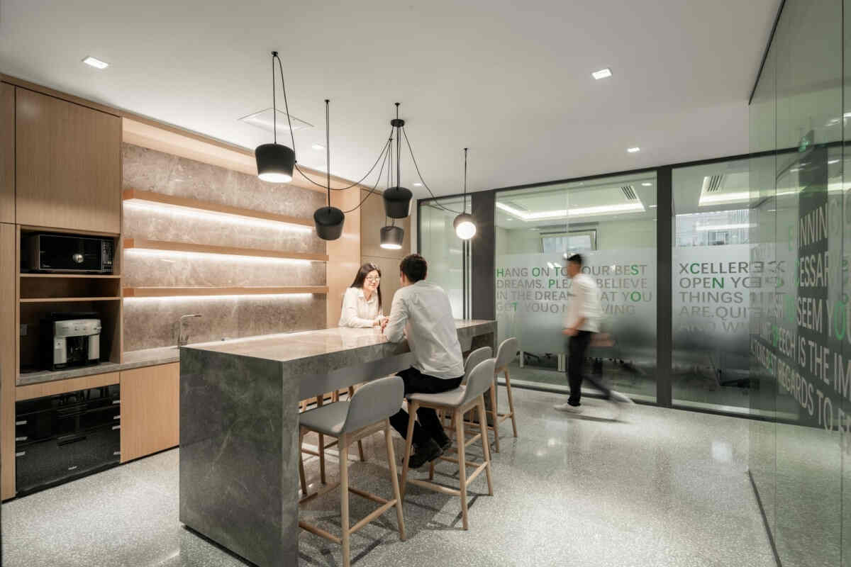 老板辦公室裝修設計圖，高層寫字樓設計